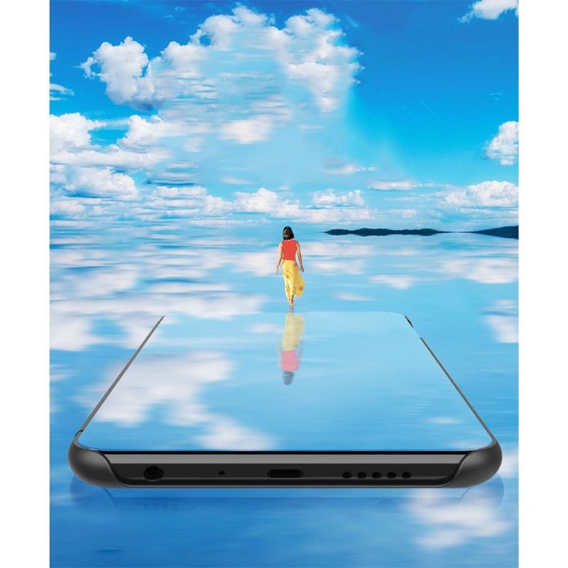 Coque Samsung Galaxy A51 5G avec rabat effet miroir