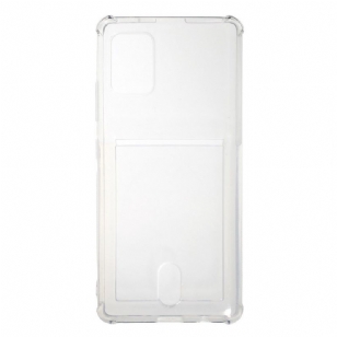 Coque Samsung Galaxy A51 5G Transparente Porte Carte