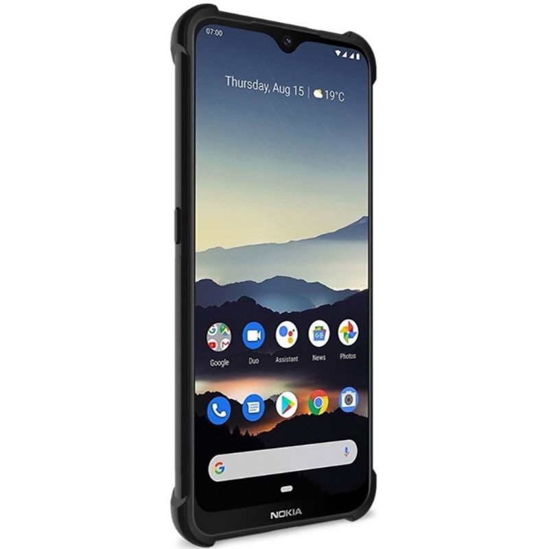 Coque Nokia 7.2 Class Protect - Noir métal