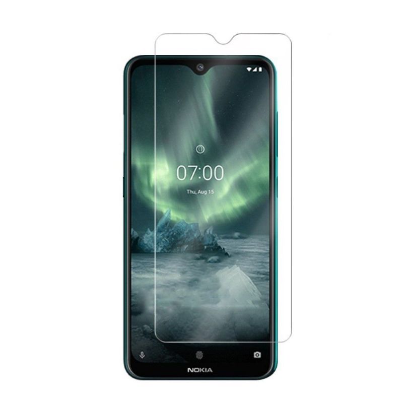 Films en verre trempé pour l'écran du Nokia 7.2 (2 pièces)