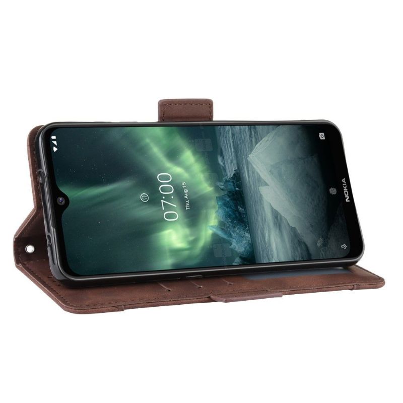 Housse Nokia 7.2 Premium avec Porte Cartes