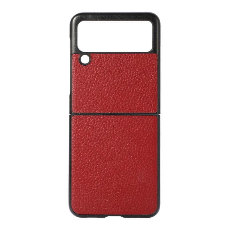 Coque Samsung Galaxy Z Flip 3 5G cuir véritable grainé