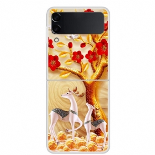 Coque Samsung Galaxy Z Flip3 5G Cerf sika