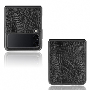 Coque Samsung Galaxy Z Flip3 5G effet peau de croco