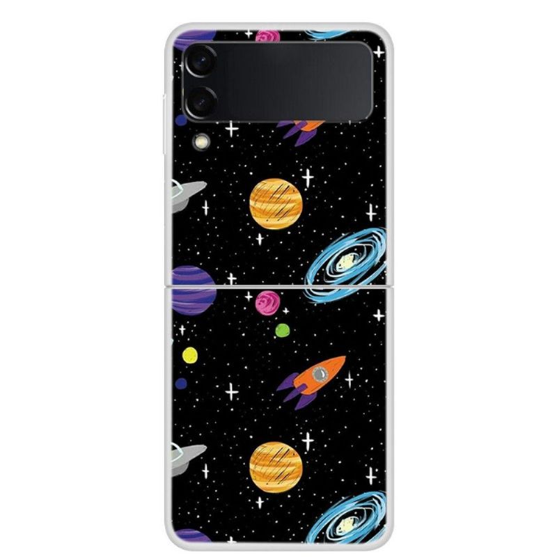 Coque Samsung Galaxy Z Flip3 5G illustration espace