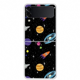 Coque Samsung Galaxy Z Flip3 5G illustration espace