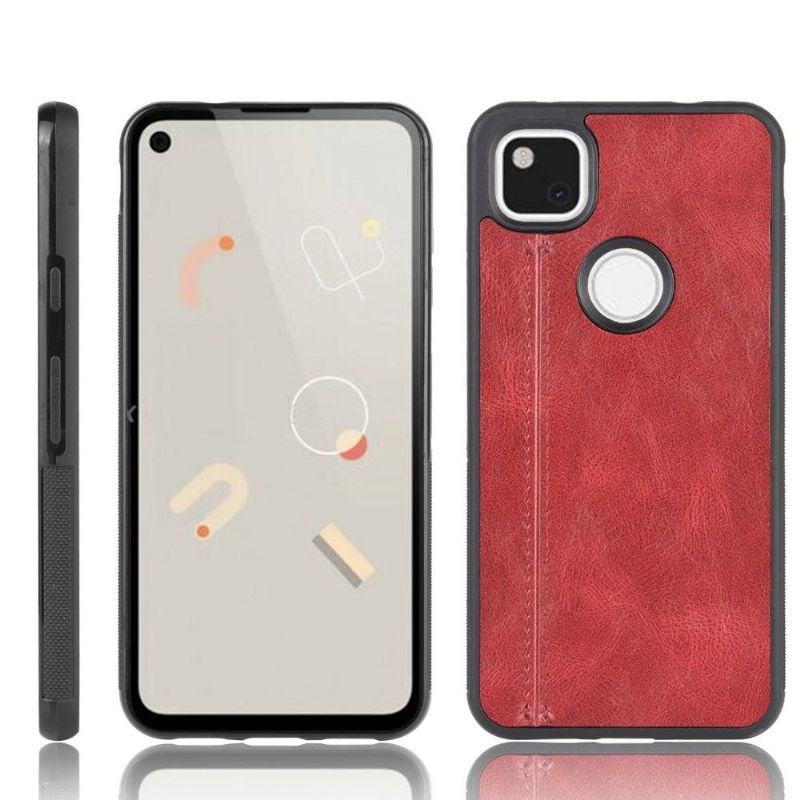 Coque Google Pixel 4a Effet Cuir