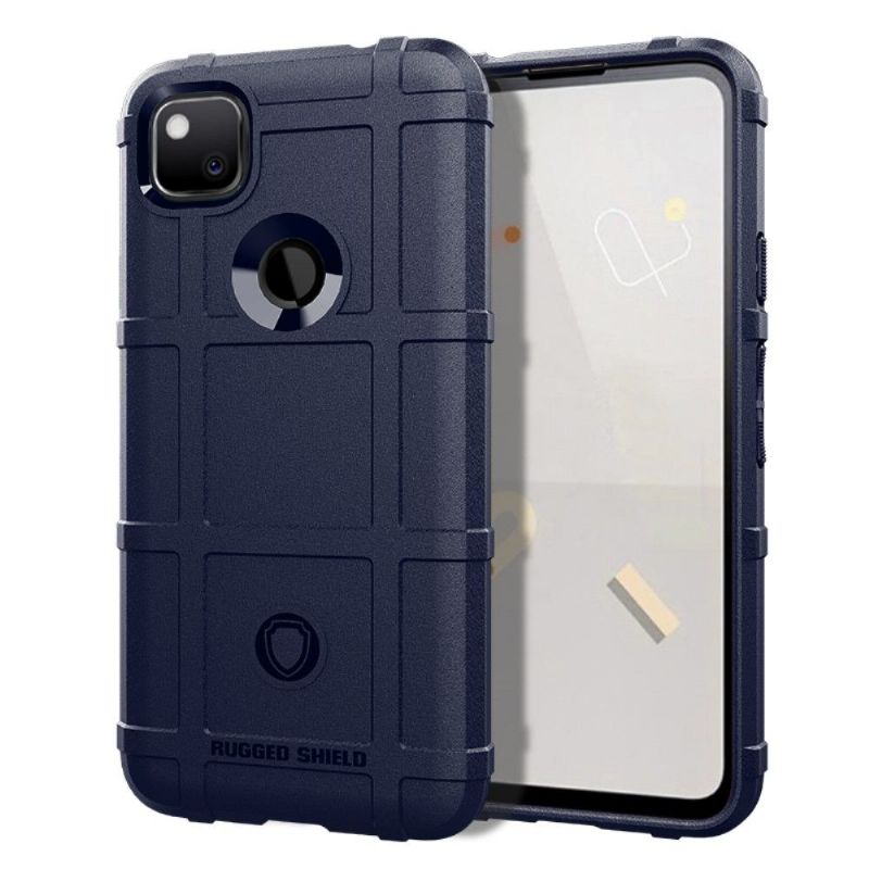 Coque Google Pixel 4a Rugged Shield Antichoc - Bleu marine