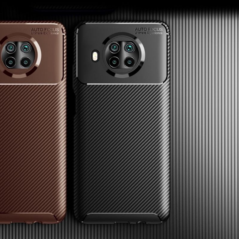 Coque effet fibre de carbone pour Xiaomi Mi 10T Lite