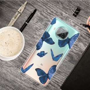 Coque Xiaomi Mi 10T Lite Papillons Bleus