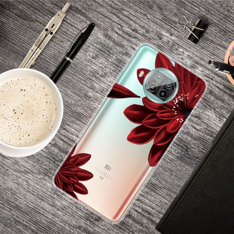 Coque Xiaomi Mi 10T Lite Red Flower