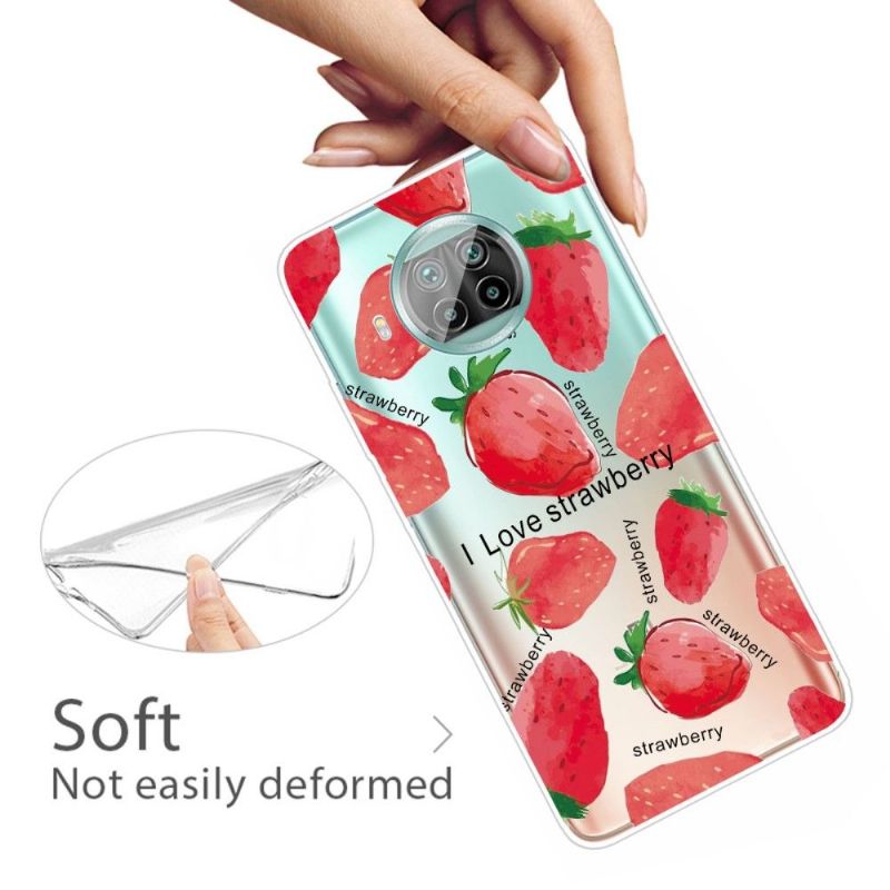 Coque Xiaomi Mi 10T Lite Strawberry