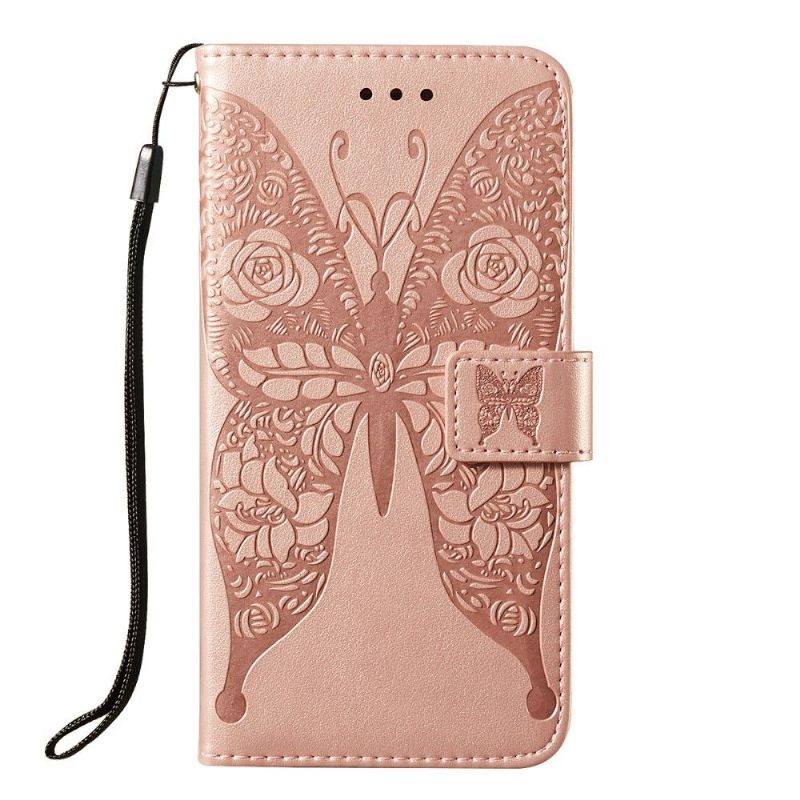 Étui Xiaomi Mi 10T Lite papillon relief