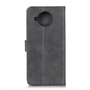 Housse Xiaomi Mi 10T Lite Marius effet cuir mat