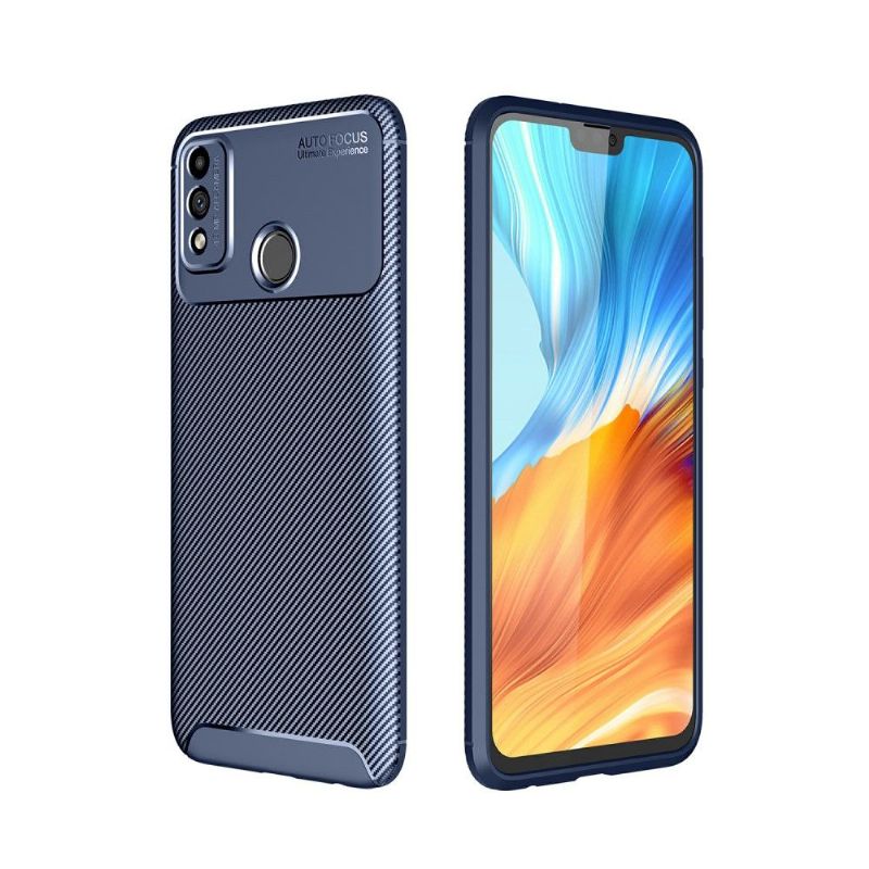 Coque effet fibre de carbone pour Honor 9X Lite