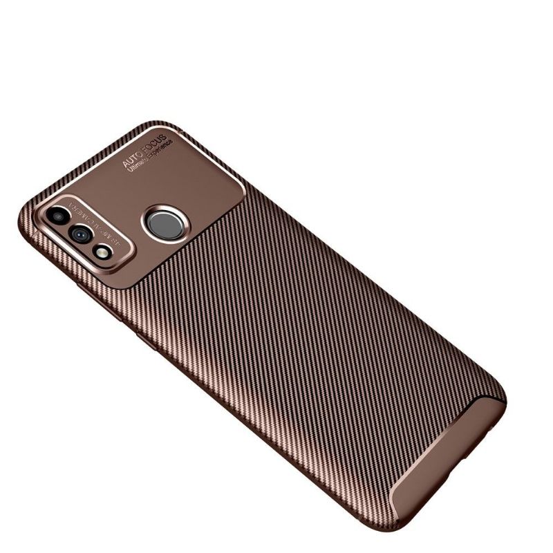 Coque effet fibre de carbone pour Honor 9X Lite