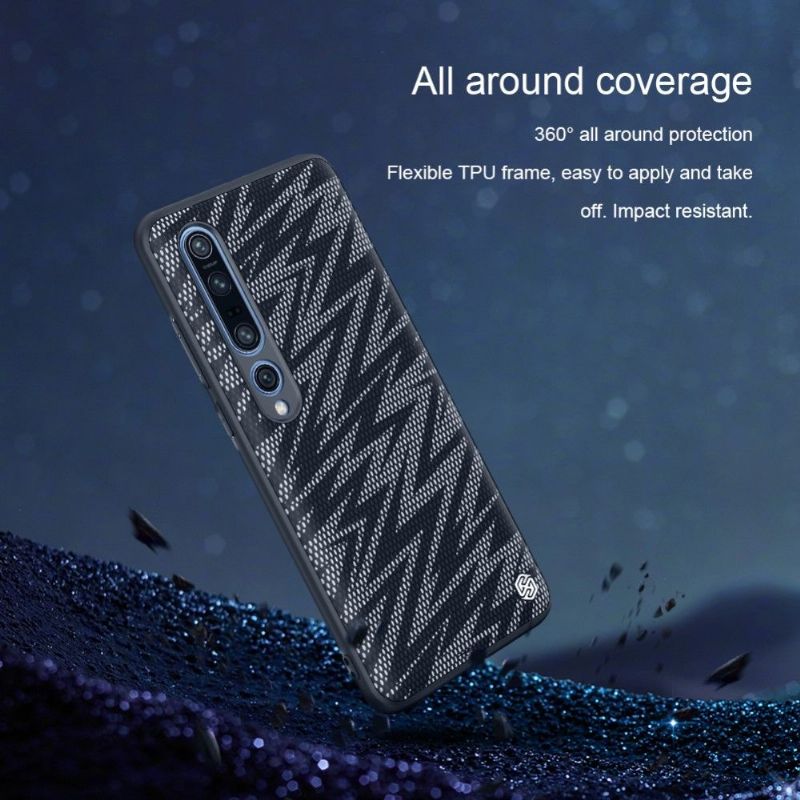 Coque Xiaomi Mi 10 Pro Shiny Series - Noir / Gris