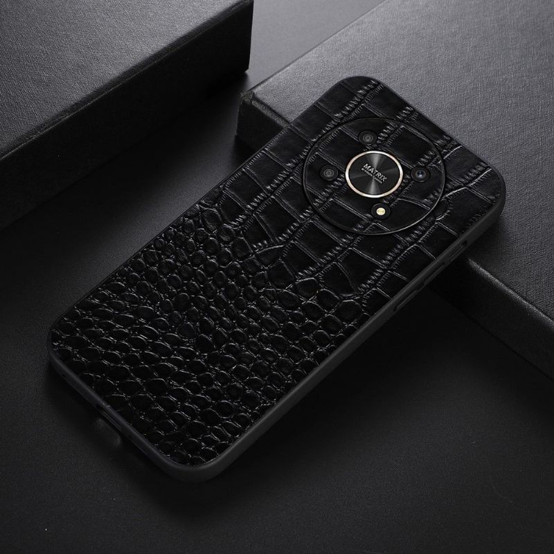 Coque Honor Magic 4 Lite 5G Colette Cuir Effet Croco