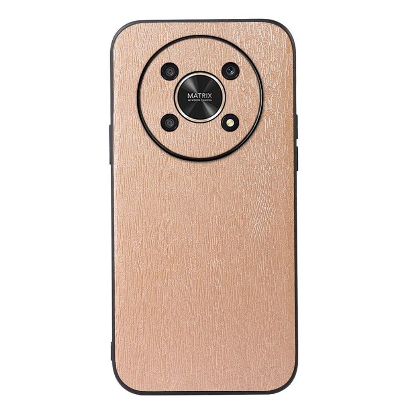 Coque Honor Magic 4 Lite 5G Simili Cuir Effet Écorce