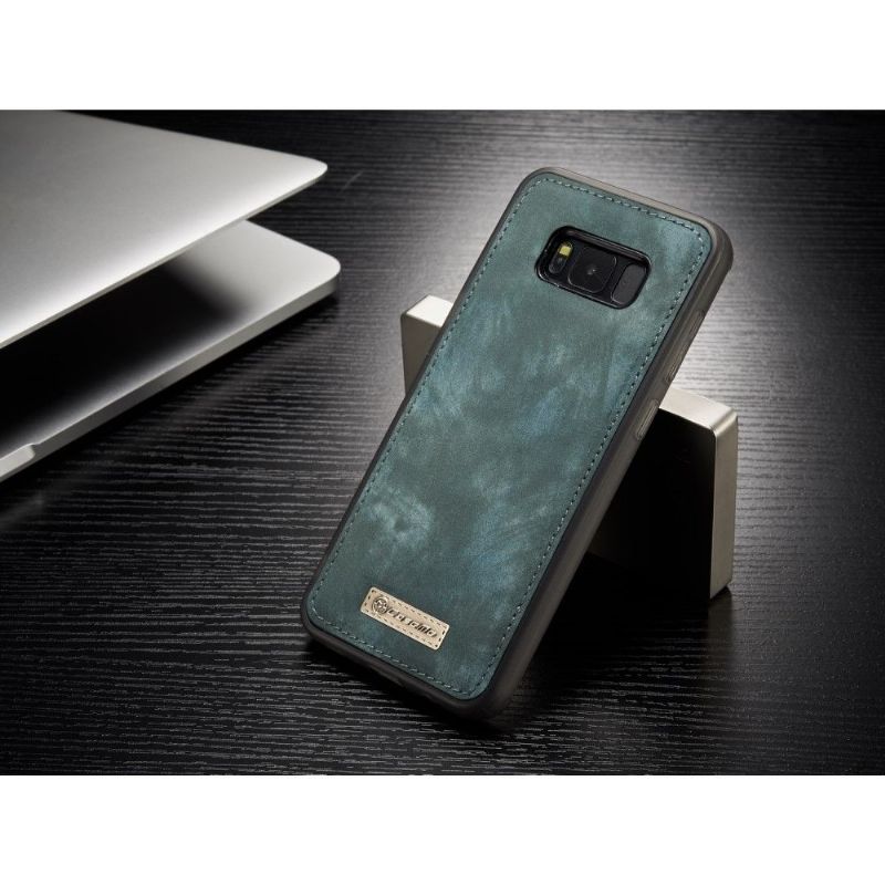 Samsung Galaxy S8 Plus - Coque et housse porte cartes 2-en-1 - Vert