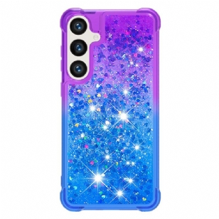 Coque Samsung Galaxy S24 5G Dégradé Paillettes