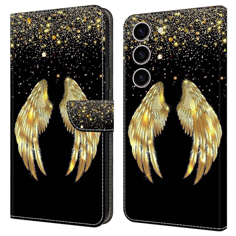 Housse Samsung Galaxy S24 5G Ailes d'Or