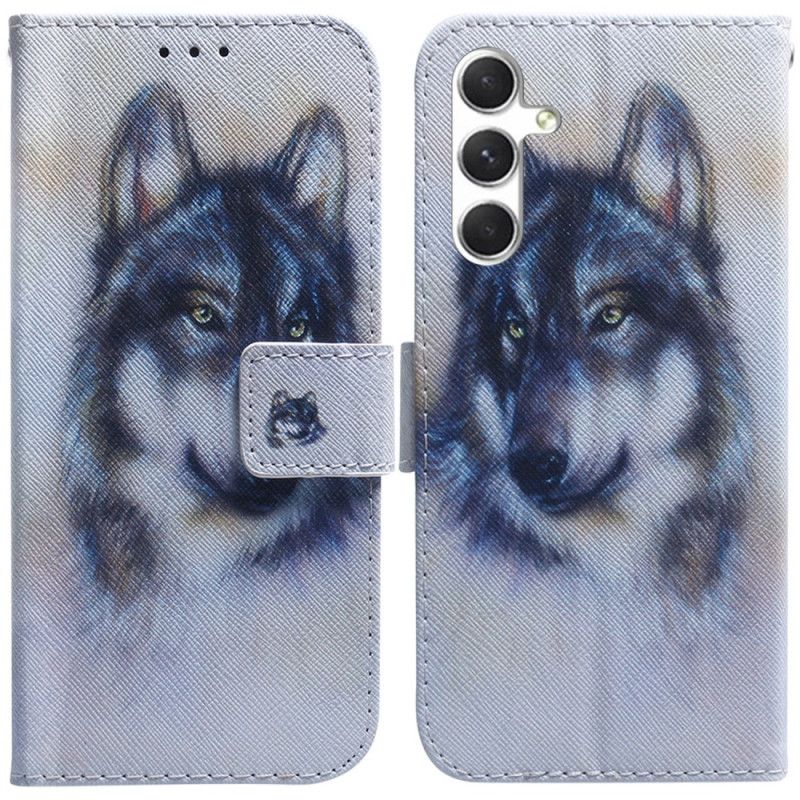 Housse Samsung Galaxy S24 5G Chien Aquarelle