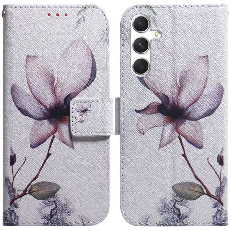 Housse Samsung Galaxy S24 5G Fleur Rose