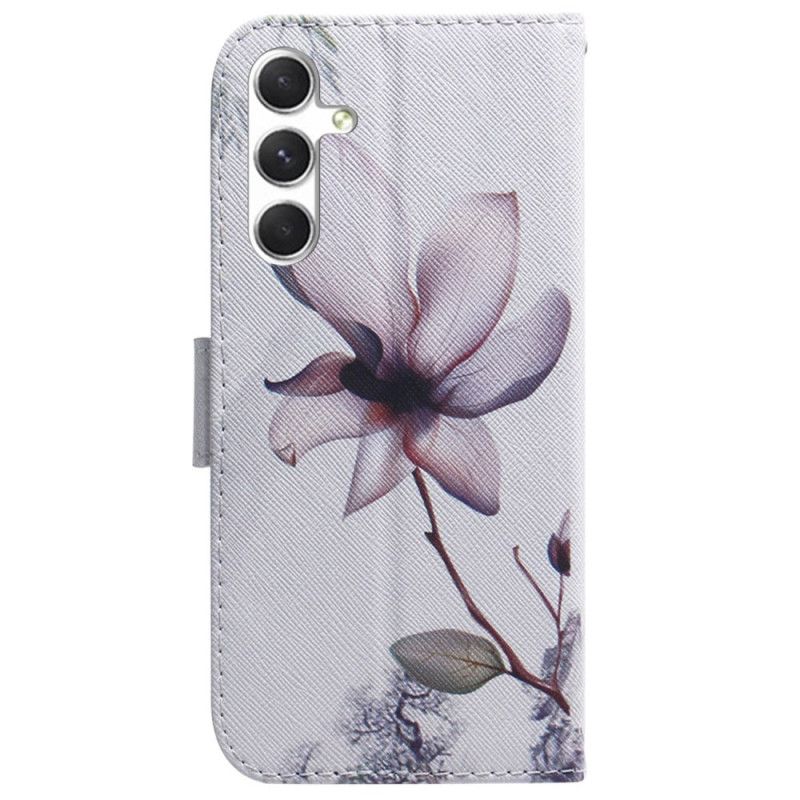 Housse Samsung Galaxy S24 5G Fleur Rose