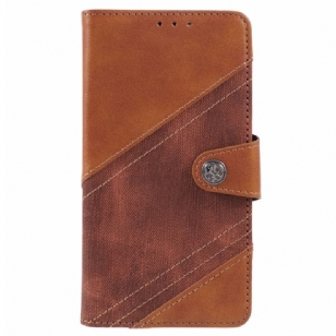 Housse Samsung Galaxy S24 5G Style Jeans Bicolore