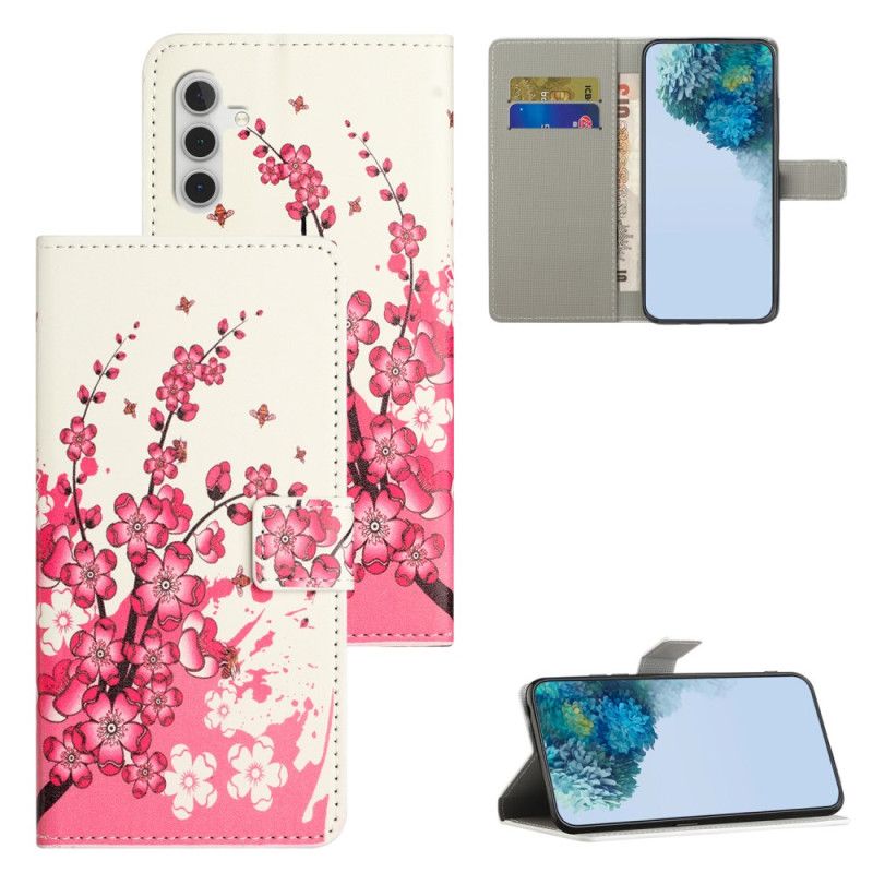 Housse Samsung Galaxy S24 5G Tropical Flowers