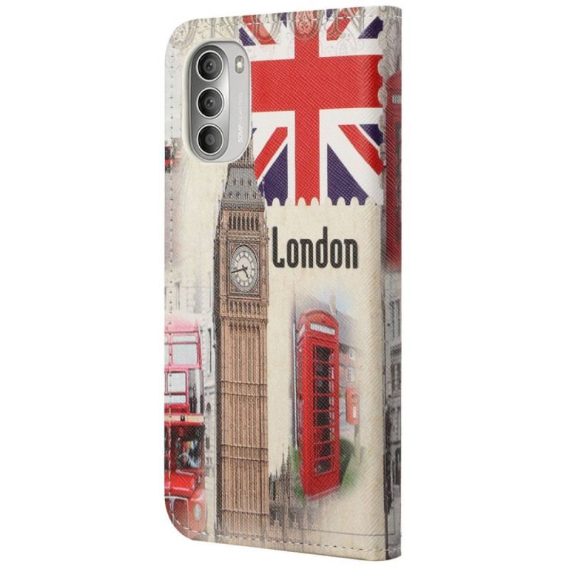 Housse Moto G51 5G London Life