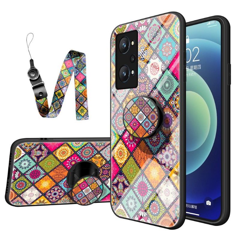 Coque Realme GT Neo 3T / Neo 2 Kaleidoscope Mandala avec support