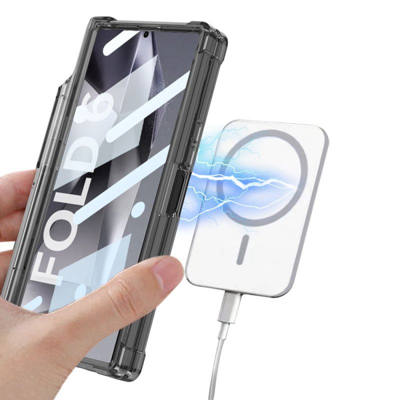 Coque Samsung Galaxy Z Fold 6 Porte-Stylet Compatible MagSafe GKK