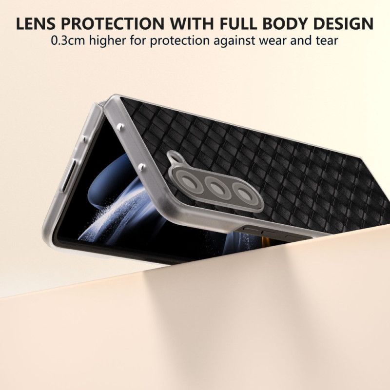 Coque Samsung Galaxy Z Fold 6 Texture Tissée