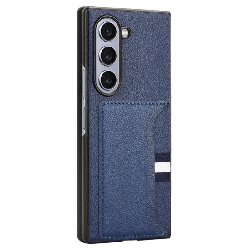 Coque Samsung Galaxy Z Fold 6 Tricolore Porte-Cartes