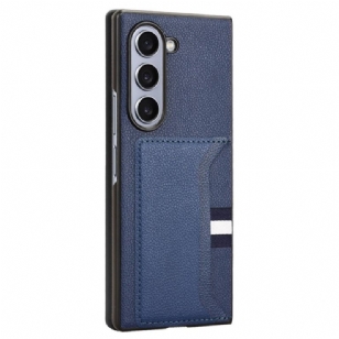 Coque Samsung Galaxy Z Fold 6 Tricolore Porte-Cartes