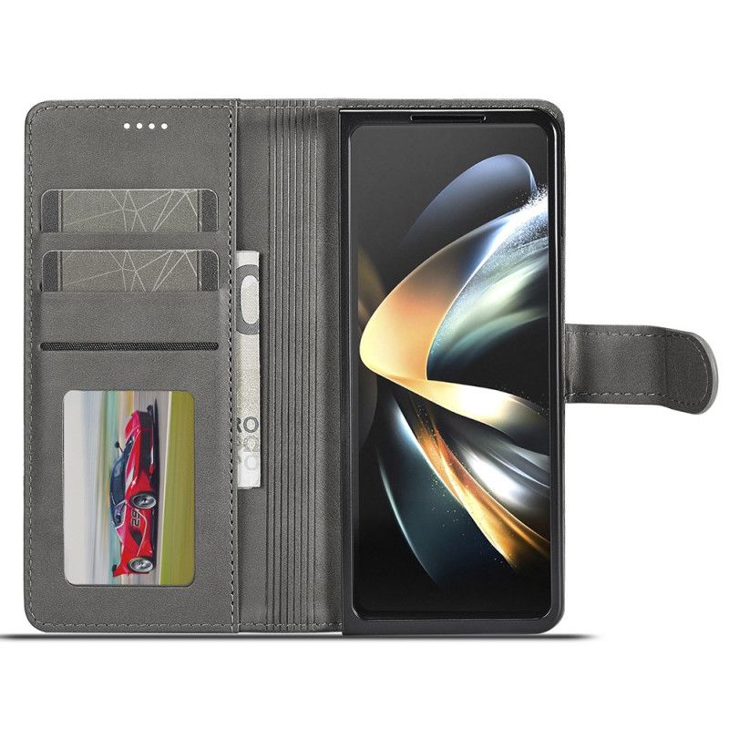 Housse Samsung Galaxy Z Fold 6 Simili Cuir LC.IMEEKE