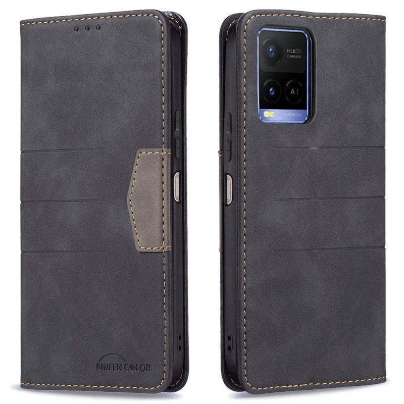 Flip Cover Vivo Y33s / Y21 / Y21s Binfen Color