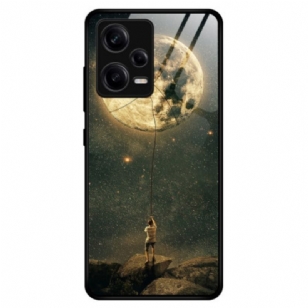 Coque Xiaomi Redmi Note 12 Pro Verre Trempé l'Homme à la Lune