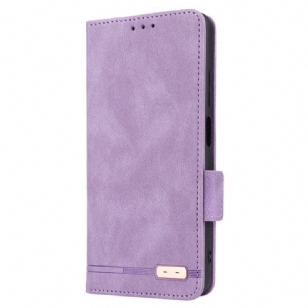 Flip Cover Xiaomi Redmi Note 12 Pro/Poco X5 Pro 5G Effet Cuir Stylé