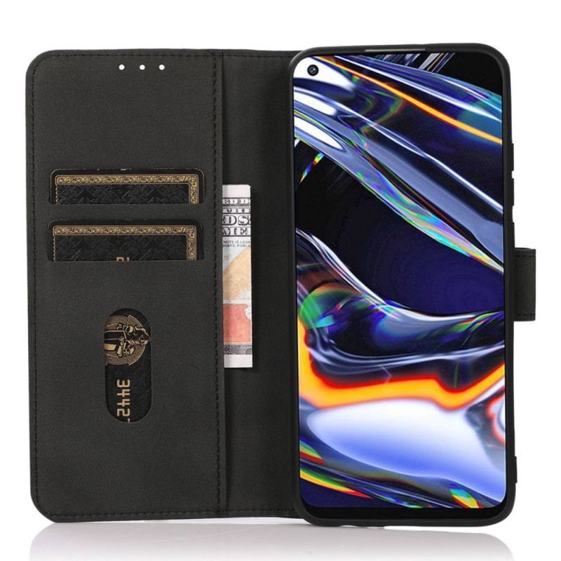 Housse Xiaomi Redmi Note 12 Pro/Poco X5 Pro 5G Effet Cuir Fashion KHAZNEH