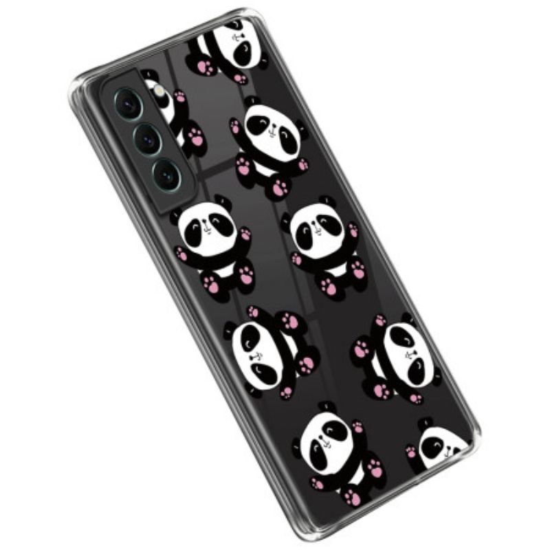 Coque Samsung Galaxy S23 5G Transparente Petits Pandas