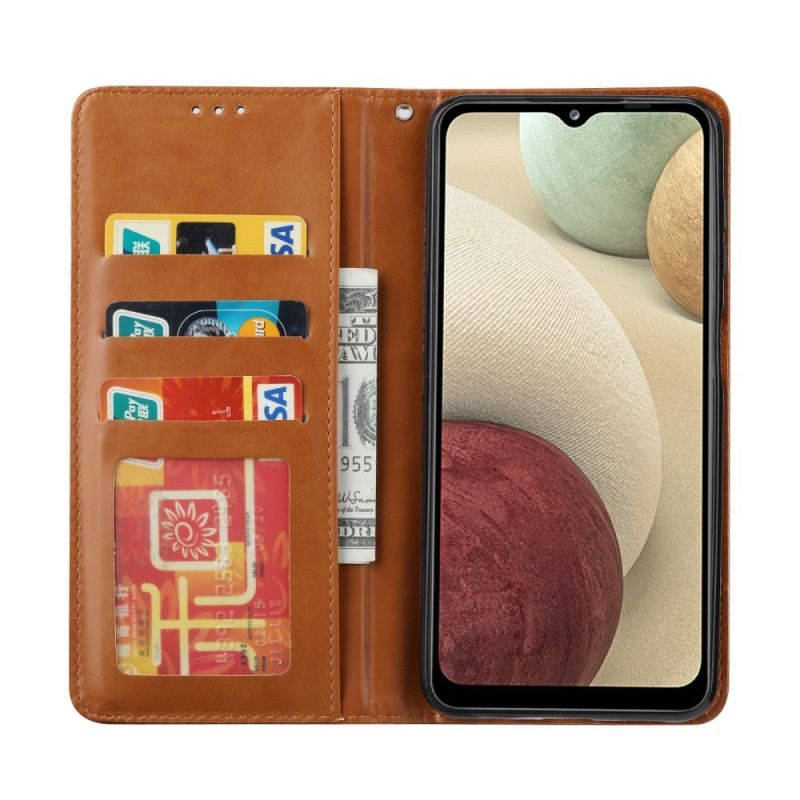 Flip Cover Samsung Galaxy A14 5G Simili Cuir Porte-Cartes