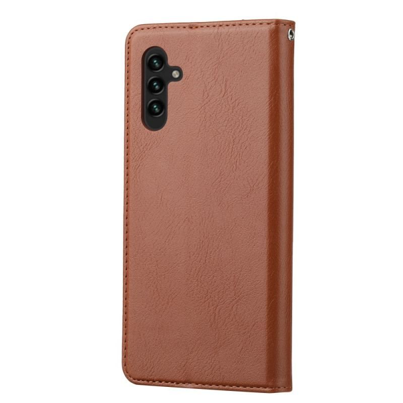 Flip Cover Samsung Galaxy A14 5G Simili Cuir Porte-Cartes