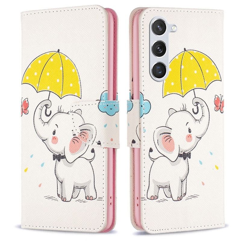 Housse Samsung Galaxy S23 5G Bébé Éléphant