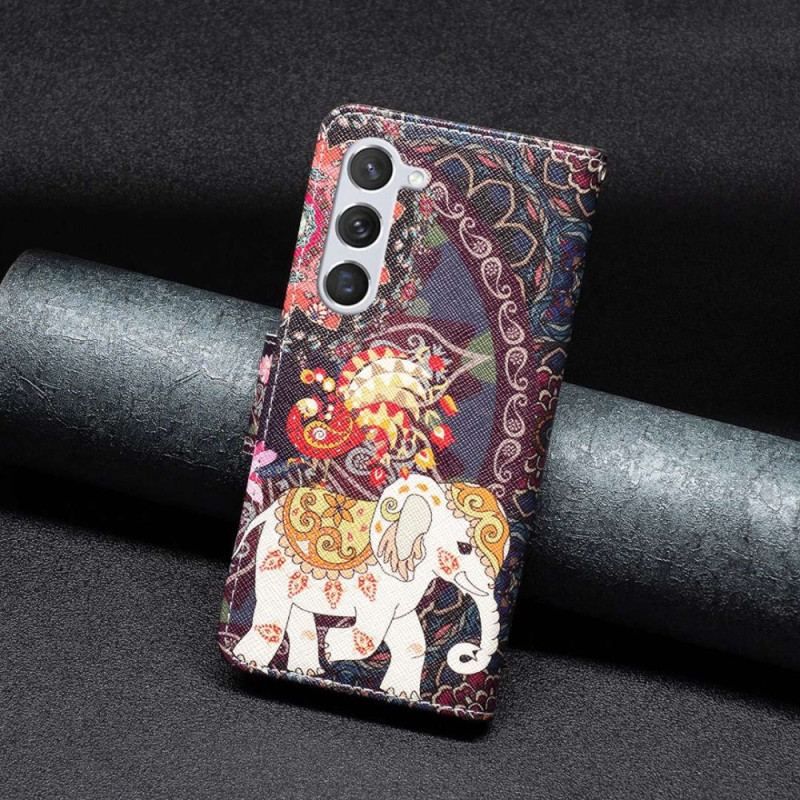 Housse Samsung Galaxy S23 5G Éléphant Tribal