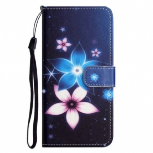 Housse Samsung Galaxy S23 5G Fleurs Lunaires