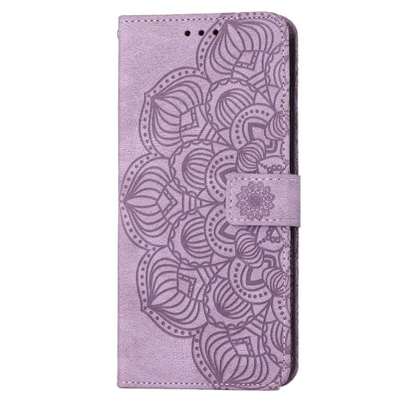 Housse Samsung Galaxy S23 5G Mandala à Lanière