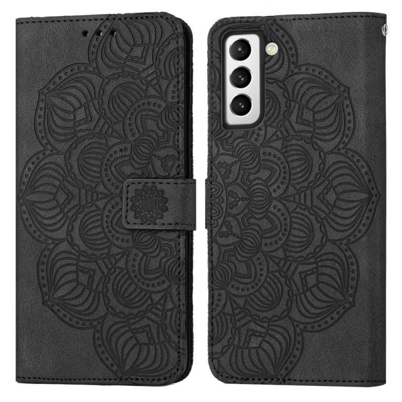 Housse Samsung Galaxy S23 5G Mandala à Lanière